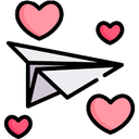 paperairplane Discord emoji — free static PNG download