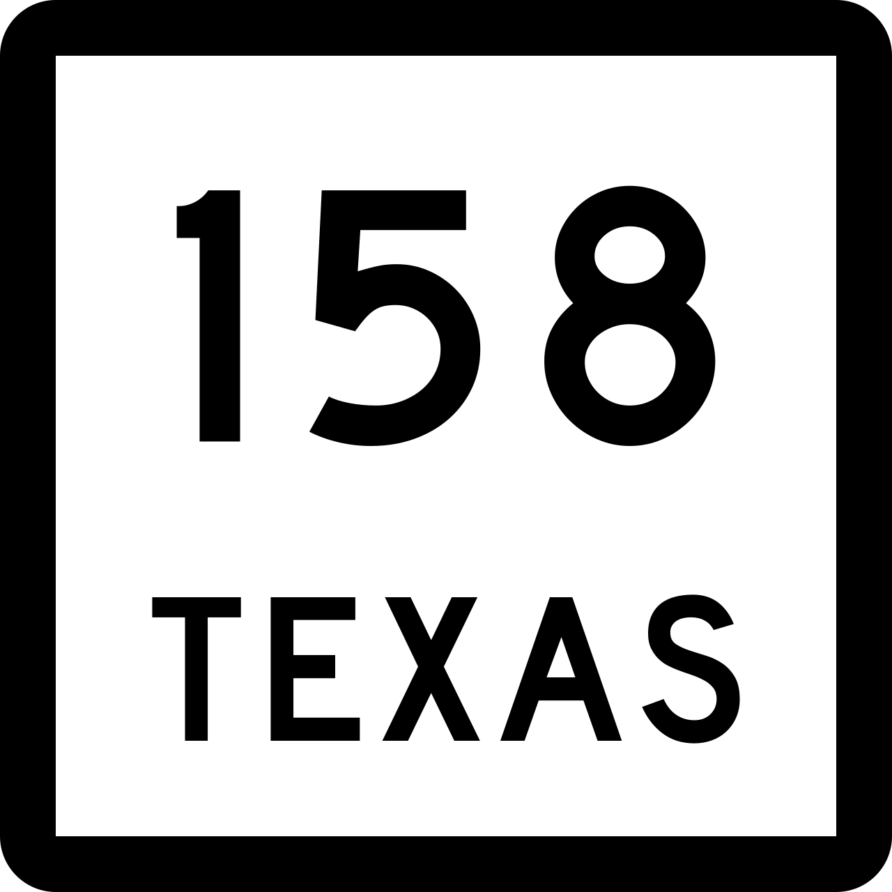 texas state highway 158 Discord emoji — free static PNG download