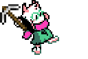 ralsei mining Discord emoji — free animated GIF download