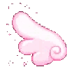 leftpinkwingflutter Discord emoji — free animated GIF download