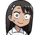 nagatoro confused Discord emoji — free static PNG download