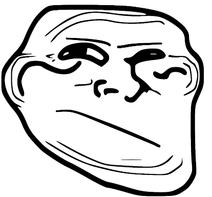 serious trollface Discord emoji — free static PNG download