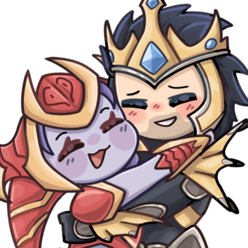 shyvana jarvan hug Discord emoji — free static PNG download