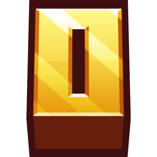 minecraft gold o Discord emoji — free static PNG download