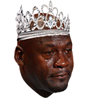crying jordan princess Discord emoji — free static PNG download