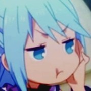 aqua pout Discord emoji — free static PNG download