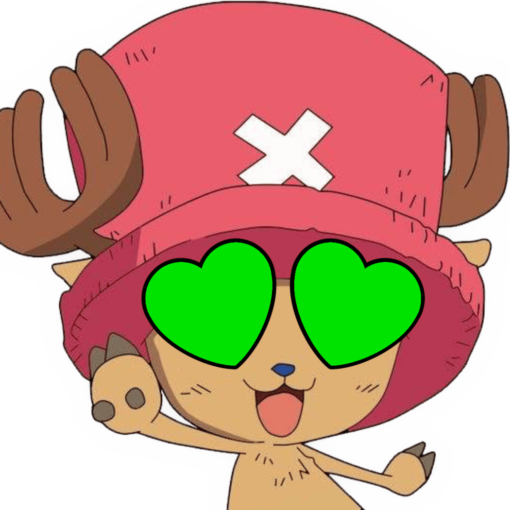 chopper heartgreeneyes Discord emoji — free static PNG download