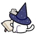 wizard cat1 Discord emoji — free static PNG download