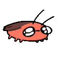 kawaii roach Discord emoji — free animated GIF download