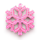 pinksnowflake Discord emoji — free static PNG download
