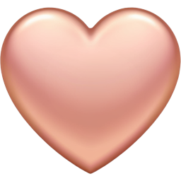 rosegoldheart Discord emoji — free static PNG download