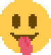 b stuck out tongue Discord emoji — free static PNG download