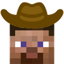 steve cowboy Discord emoji — free static PNG download