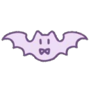purple bat Discord emoji — free static PNG download