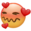 flustered Discord emoji — free static PNG download