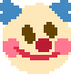 b clown Discord emoji — free static PNG download
