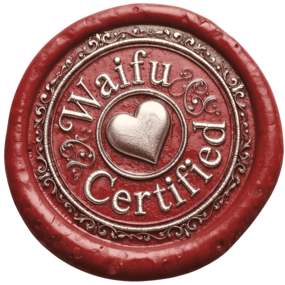 waifu certified platinum Discord emoji — free static PNG download