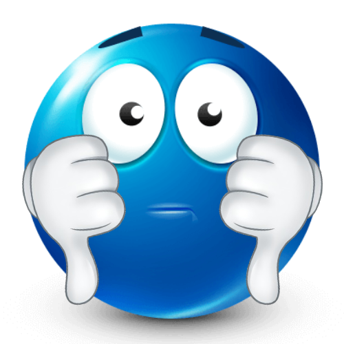 thumbsdown Discord emoji — free static PNG download