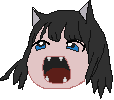 angry neko Discord emoji — free static PNG download