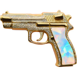 crystalgoldgun Discord emoji — free static PNG download