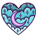 halloween heart2 Discord emoji — free static PNG download