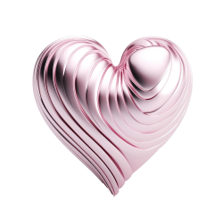 whitepinkmetallicheart Discord emoji - free download