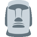 moyai cycle Discord emoji — free animated GIF download