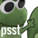 frogpsst Discord emoji — free static PNG download