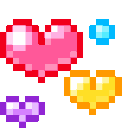 hearts Discord emoji — free animated GIF download