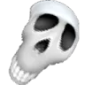 skull Discord emoji — free static PNG download