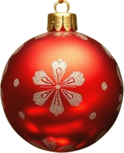 christmasbaublered Discord emoji - free download