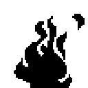 fire black Discord emoji — free animated GIF download