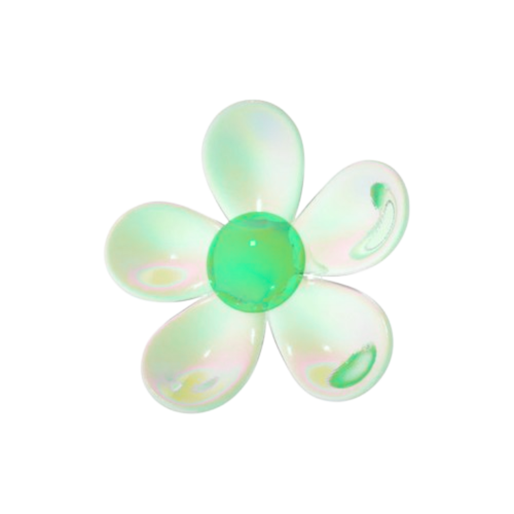 green flower Discord emoji — free static PNG download