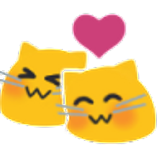 blobcatcuddle Discord emoji — free static PNG download