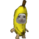 banana cat Discord emoji — free animated GIF download