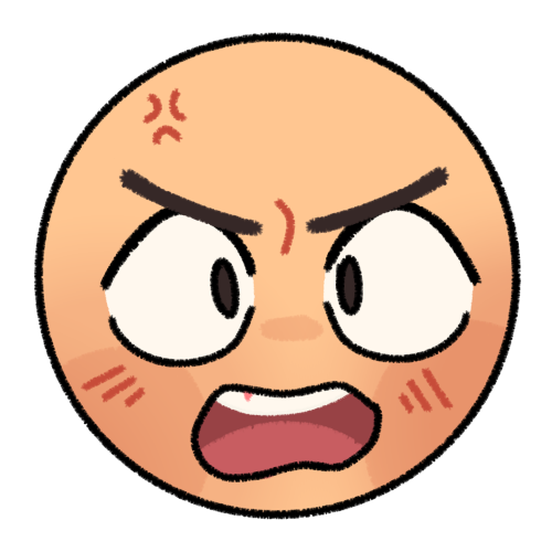 angry blush Discord emoji — free static PNG download