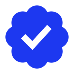 dark blue verified Discord emoji — free static PNG download