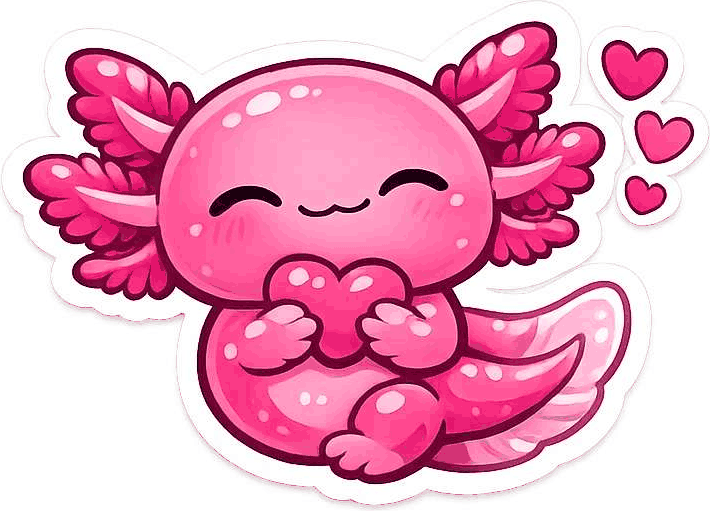 darkpinkaxelotle Discord emoji — free static PNG download