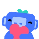 wumpus heart Discord emoji — free static PNG download