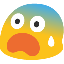horrifiedblob Discord emoji — free static PNG download