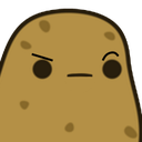 Confused potato Discord emoji — free static PNG download