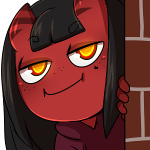 meru peeking Discord emoji — free static PNG download