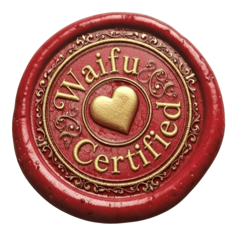 waifu certified gold Discord emoji — free static PNG download