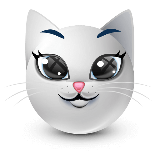 joobi cat white Discord emoji — free static PNG download