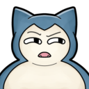 snorlax cringe Discord emoji — free static PNG download