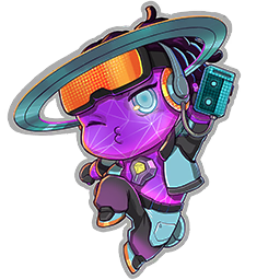vibin Discord emoji — free static PNG download