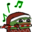 xmas flute Discord emoji — free animated GIF download