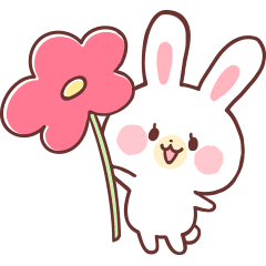 flowerbunny Discord emoji — free static PNG download