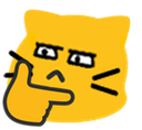 meowthinkingglare Discord emoji — free static PNG download