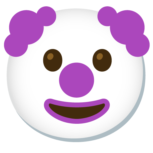 purpleclown Discord emoji — free static PNG download